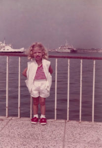, Behind the confidence hides…a shy little girl