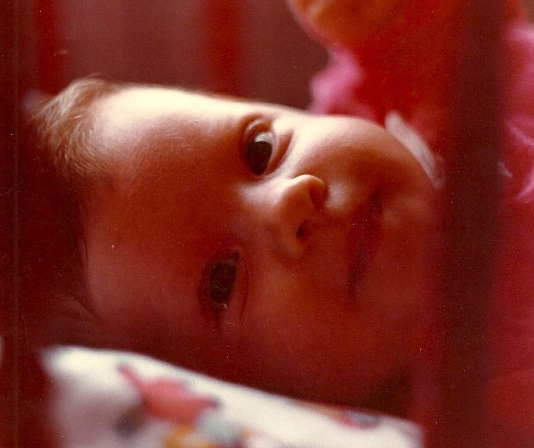 Behind the confidence hides…a shy little girl